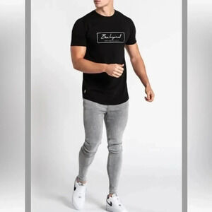 B33 INSPIRED DESIGNER LUCA SKINNY STRETCH JEANS
SIGNATURE WASHED GREY SIZE 32R